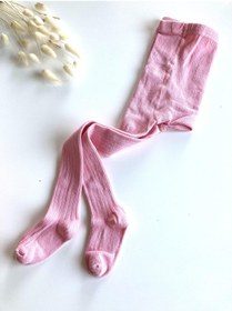 Resim Key Kıds Fitilli Pembe Külotlu Çorap ÇoK Renkli 