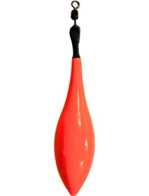 Resim Fırdöndülü Fosforlu Surf Kurşunu Turuncu 100 Gr 