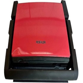 Resim Allians Krem ve Nar Çiçeği Renkli Izgara ve Tost Makinesi, Şık Tasarım 