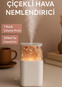 Resim Store Uzun Çiçekli Hava Nemlendirici Buhar Makinesi Renk Değişkenli 