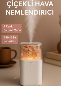 Resim Store Uzun Çiçekli Hava Nemlendirici Buhar Makinesi Renk Değişkenli 