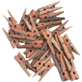 Resim Genel Markalar Ahşap Renk Minik Mandal 25li Paket 