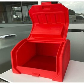 Resim MKG Rks Ry 18 Motosiklet Servis Çantası Kırmızı 90 Lt Pizza Servis Arka Bagaj 