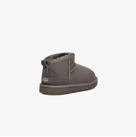 Resim Ugg Classic Ultra Mini Çocuk Gri Bot Düz 1130750k Gri 