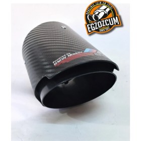Resim 90 Mm. Msport Logolu Tekli Siyah Akrapovic Egzoz Ucu 