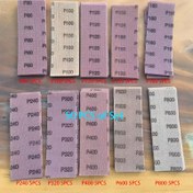 Resim 2.75*7.79 inç Ağ Örgülü Zımpara Diski 70 x 198mm Kanca ve Halka Tekerlekli Blokaj Önleyici Ağ Zımpara Islak veya Kuru Zımparalar Tozsuz Aşındırıcı Pedler Araba Ahşap Alçıpan Metal Parlatma & Taşlama için 