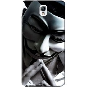 Resim Ceppare Samsung Galaxy Note 3 Kılıf Desen Baskılı Silikon Kapak Anonymous STK:602 