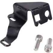 Resim Monyee Tbss Nnbs L92 Motor Giriş Manifoldı İçin Demir Akselerator Kablosu Sabit Tutucu Braketi - Siyah 13x6.6cm 