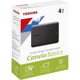 Resim Toshiba 4TB Canvio Basics 2.5" USB3.2 TOSHIBA HDTB540EK3CA (USB2.0 Uyumlu) 