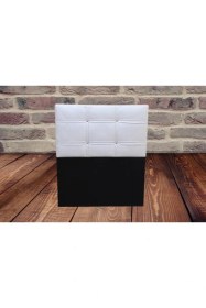 Resim Bengi Ticaret Başlık Eko 90 cm Suni Deri Beyaz Renk Kapitone El Yapım 