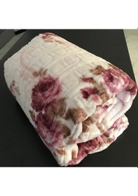 Resim Aksu Vizon Tek Kişilik Battaniye Gül Kurusu 