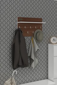 Resim Kenzlife Elbise Askılığı Akasya Cvz Vestiyer Portmanto Askı Askılık 