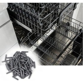 Resim STOREMAX Adet Gri | Bulaşık Makinesi Sepetleri Çubukları Için Birinci Sınıf Pas ve Çizilmeleri Önleyen Plasti 