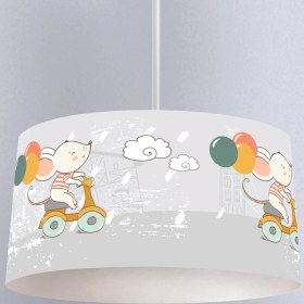 Resim instababyrooms Çocuk Odası Dijital Baskılı Dekoratif Sarkıt Avize Model 194 