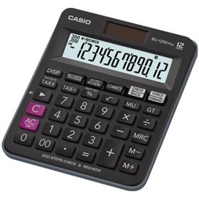 Resim Casio Mj-120d Plus Mavi İşlem Kontrollü Mavi 12 Hane Masa Üstü Hesap Makinesi Çok Renkli 