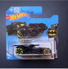 Resim Hotwheels 1/64 2021 Batman Justıce League Batmobıle Treasure Hunt 5/5 Siyah 