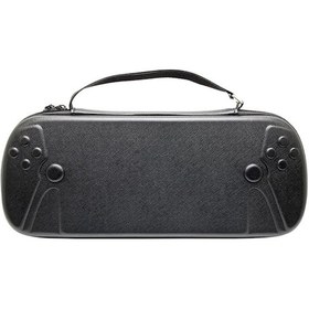 Resim Sony Uyumlu Playstation Portal İçin Sert Kılıf Taşınabilir Saklama Çantası, Stil: Pu Çapraz Çizgi 