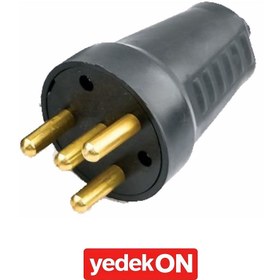 Resim Fiş Erkek Trifaze Düz 3*25a 24'lü 
