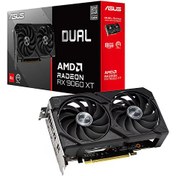 Resim Asus Dual Radeon RX 9060 XT 8 GB GDDR6 128 Bit HDMI DP Ekran Kartı 