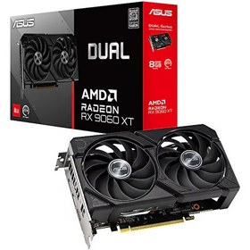 Resim Asus Dual Radeon RX 9060 XT 8 GB GDDR6 128 Bit HDMI DP Ekran Kartı 