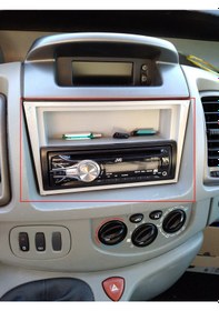Resim Renault Trafic 2dın1 Teyp Çerçevesi 
