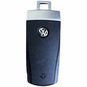 Resim Genel Markalar Volksvagen Passat 3 Buton Smart Kart Kabı Logolu 