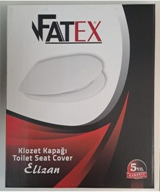 Resim Fatex Elizan Akdeniz 36,5 X 43,5 Cm Normal Kapanan Plastik Klozet Kapağı Diğer 