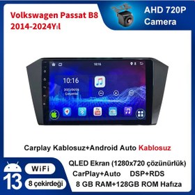 Resim Volkswagen Passat B8 2014-2024 Yıl Multimedya 8-128 Gb Navigasyon 