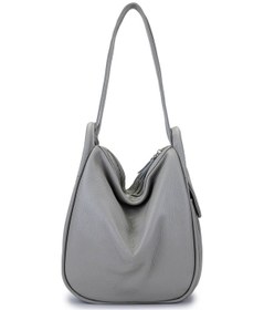 Resim Bruno Rossi Bag Kadın Hakiki Deri Buz Beyazı Sırt & Omuz Çantası 1048 Mlx14g Bn Cnt Sk25-26 Ghıaccıo Gri 