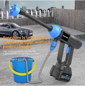 Resim AboutThePerfect Taşınabilir Şarjlı Araba Yıkama Cihazı, Basınçlı ve Kolay Kullanım 