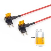 Resim Viofo Fuse Tap Mini Tip Sigorta Kutusu Bağlantı Aparatı 