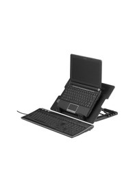 Resim Yükseklik Ayarlı 9 - 17" 5 Kademeli Notebook Soğutucu Stand 