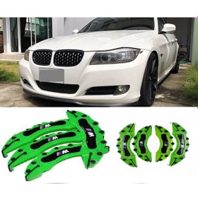 Resim Bmw E90 ///m Yeşil 17-18-19 Janta Uyumlu 4.lü Kaliper Kapagı 