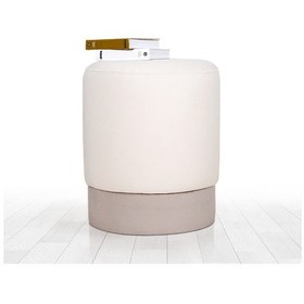 Resim Lorencehome Lorence Home / Ropp Puf - Krem 