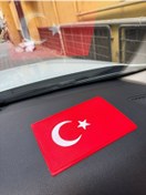 Resim OTO SÜSLEN İSTANBUL Ay Yıldız Torpido Üstü Kaydırmaz Ped 