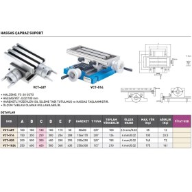 Resim Fett VCT-1024 Vertex Hassas Çapraz Destek 