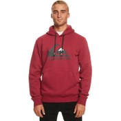 Resim Quiksilver Erkek Sweatshirt Big Logo Hood Kırmızı 