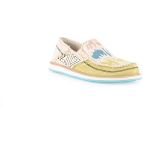 Resim Linen Espadril 1331 Keten Kadın Ayakkabı Bej-sarı 