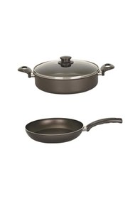 Resim Mehtap Onyx Teflon 24 Cm Karnıyarık Ve 24 Cm Tava 