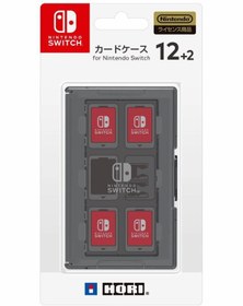 Resim Hori Switch Oyun Kutusu Orijinal 12+2 Siyah 
