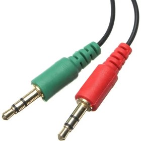 Resim Syrox C119 3.5 mm Kulaklık ve Mikrofon Ayırıcı Kablo 
