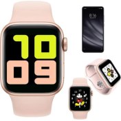 Resim Pazariz T500 Akıllı Saat Ios/android Uyumlu Samrt Pembe 