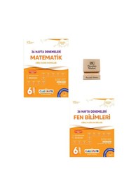 Resim Okyanus 6. Sınıf Classmate Matematik Ve Fen Bilimleri 36 Haftalık Deneme + Telefon Standı 