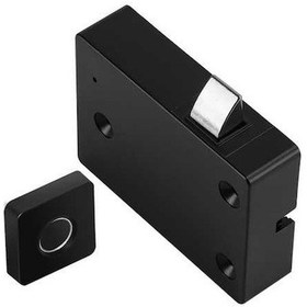 Resim Createtech Küçük Boyutlu, 20 Parmak İzi Kayıtlı, 1 Milyon Açma Ömrü Şarj Edilebilir Kilit Sistemi 