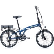 Resim Roxform Venüs 20" Elektrikli Bisiklet - Şehir İçi Kullanım İçin İdeal, Uzun Menzil E-bike Lacivert 