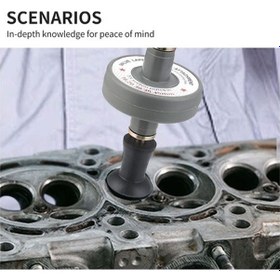 Resim Pazly Matkap Uyumlu Valf Taşlama Seti - 5 Adet Emici Başlık Profesyonel Motor Onarım Aleti - Karbon Çelik 