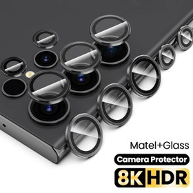 Resim 1 Set SamSung Galaxy S25 S24 S23 S22 Ultra S25 S24 Plus S23+ S24 FE S23 FE için Kamera Lens Koruyucu Film, Ultra HD 9H Temperli Cam Metal Bireysel Halka Kapak, Kolay Kurulum, Çizilmez, Kılıf Dostu 