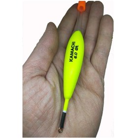 Resim 6 Gr Kamachi Eva Tüplü Fosfor Yeşil Olta Şamandırası 5 Adet 