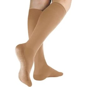 Resim Solidea Relax Unisex Diz Altı Orta Basınçlı Varis Çorabı - Bej / XXL / Kapalı 