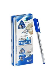 Resim Pensan Triball Tükenmez Kalem 12'li Mavi 